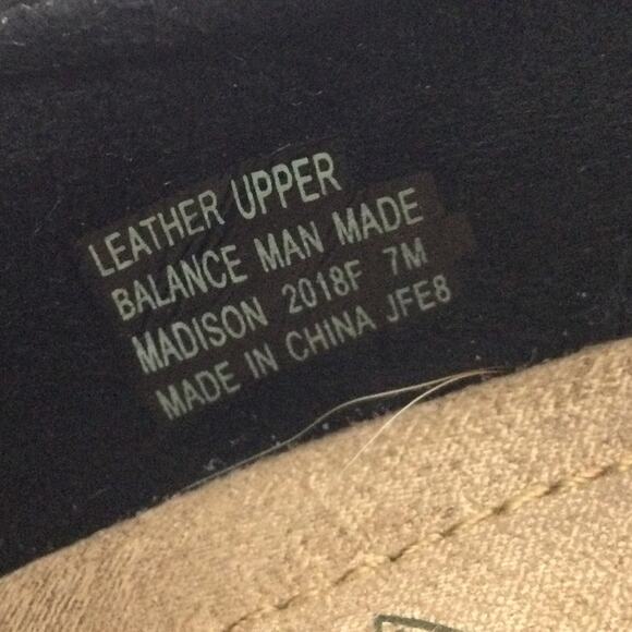 Earth Origins Madison Round Toe Chunky Heel Black Leather Slip On Women's Size 7 - Picture 11 of 13